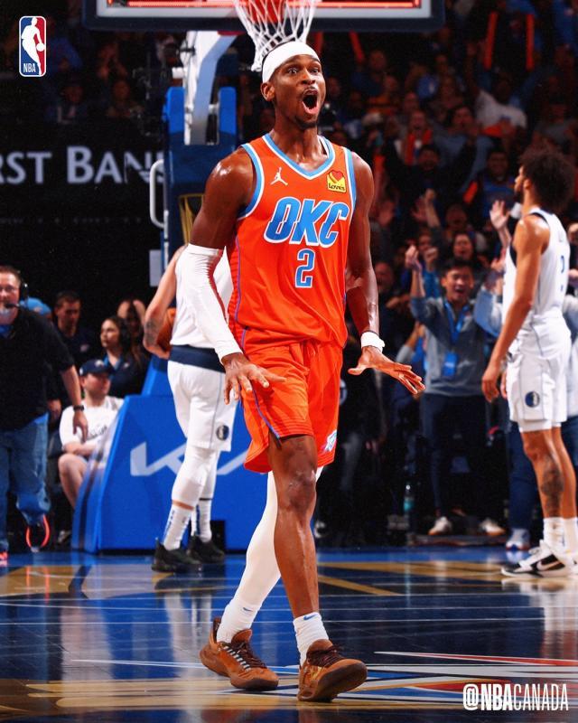 BOYU SPORTS-39分撕烂独行侠防线 SGA更新武器库再度冲击MVP